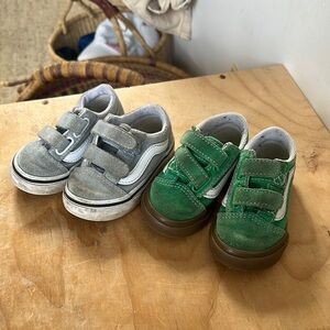 Toddler Vans with velcro